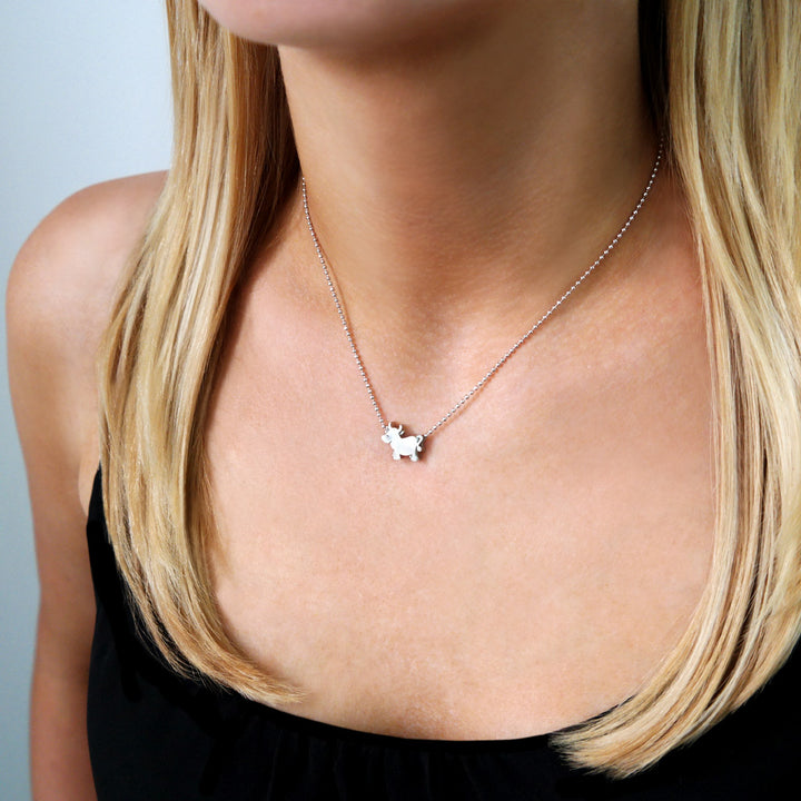 Alex Woo Zodiac Ox Charm Necklace