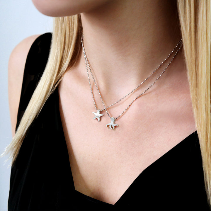 Alex Woo Animals Octopus Charm Necklace