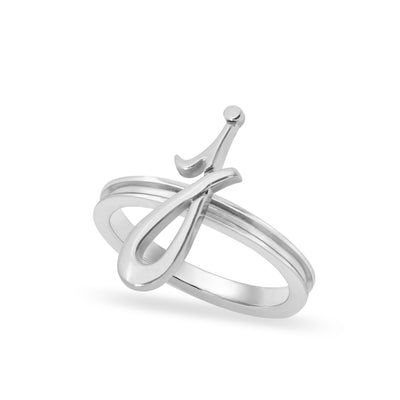 Custom Sterling Silver Autograph Ring
