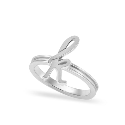 Custom Sterling Silver Autograph Ring
