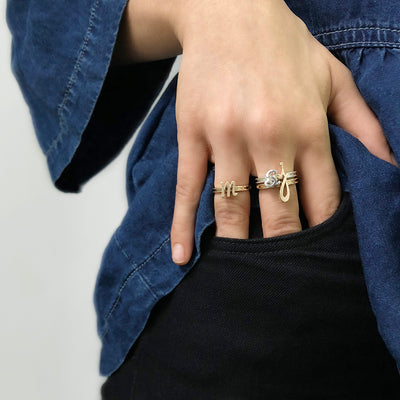 Custom Sterling Silver Autograph Ring