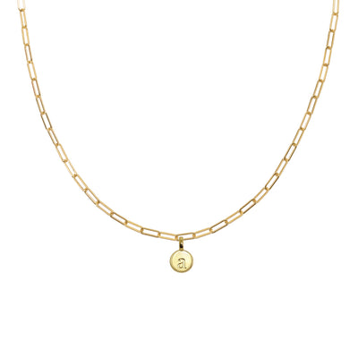 Mini Additions™ Letters Paperclip Necklace