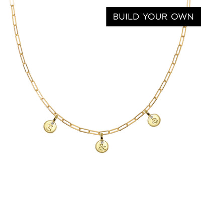 Mini Additions™ Letters Paperclip Necklace