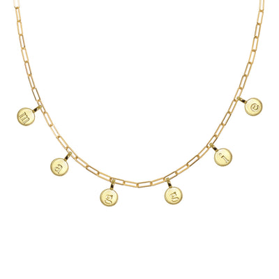 Mini Additions™ Letters Paperclip Necklace