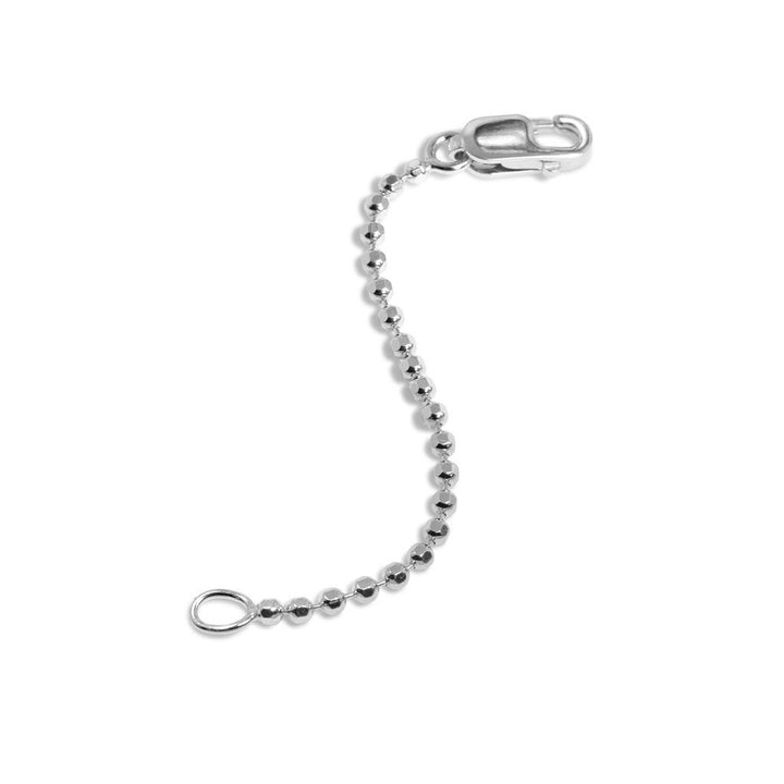 Alex Woo Disco Chain Extender in Sterling Silver for 1.5 mm Chains
