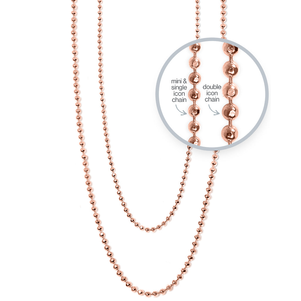 Disco Chain in 14kt Gold - 1.2 mm