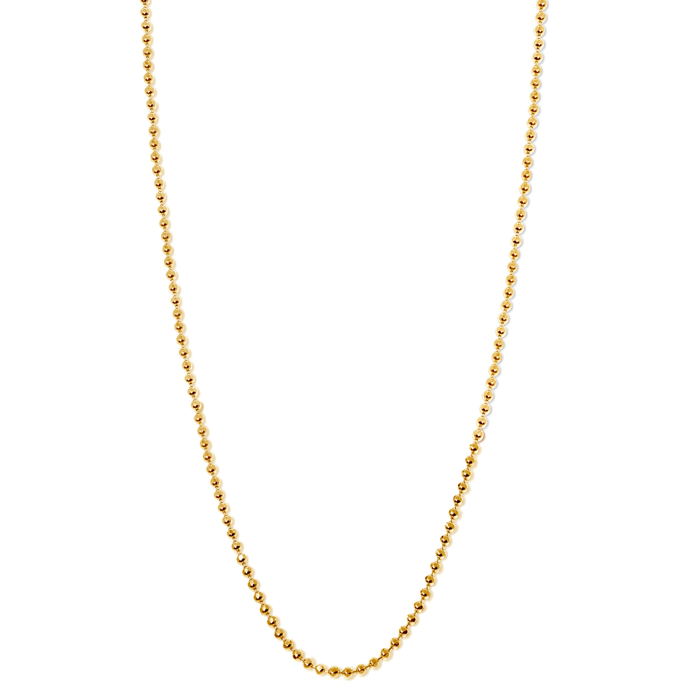 Disco Chain in 18kt Gold - 1 mm