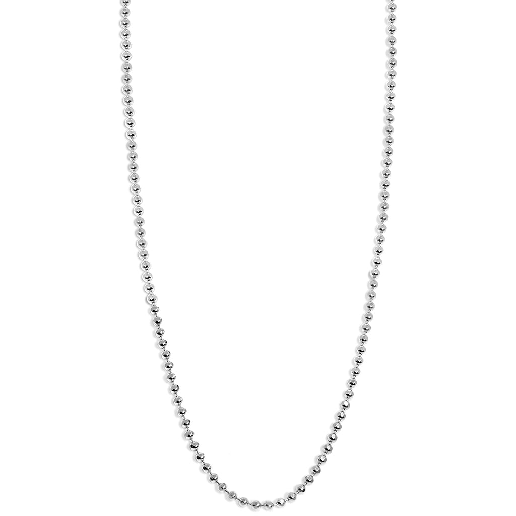 Disco Chain in Sterling Silver - 1.2 mm
