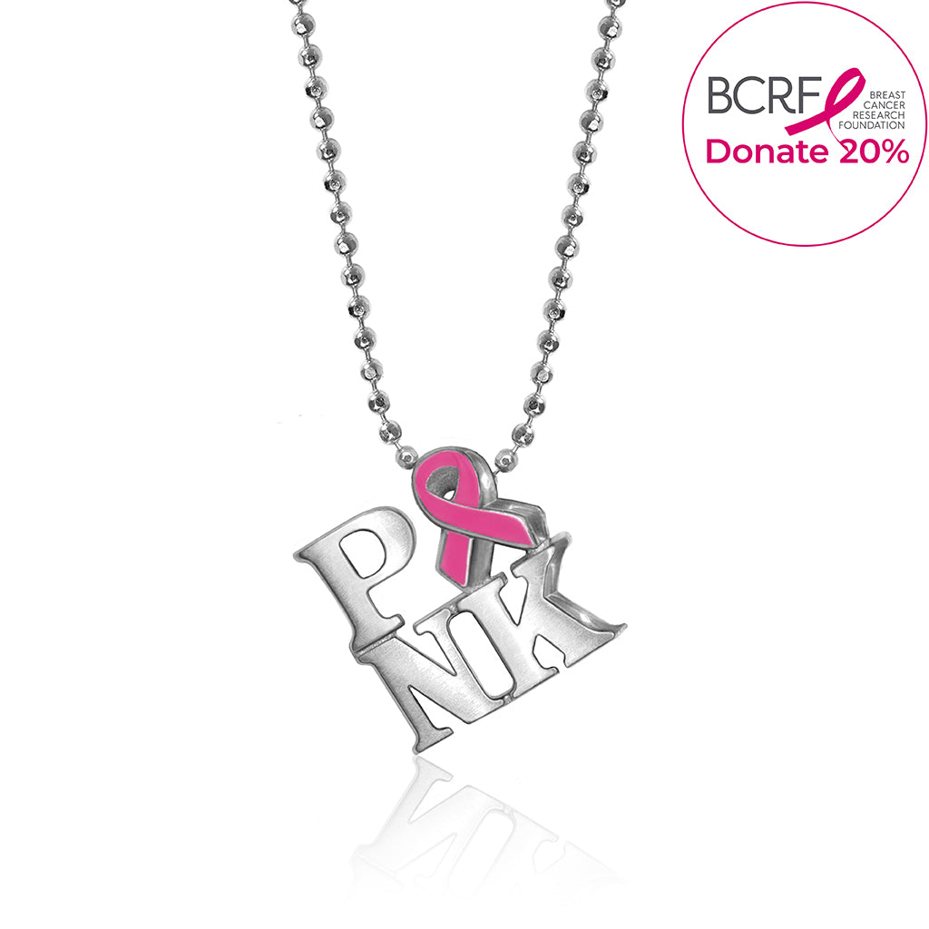 Alex Woo Activist PINK Ribbon Charm Necklace – Alex Woo Jewelry