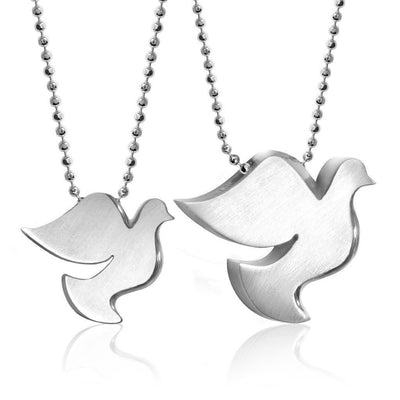 Alex Woo Activist Peace Dove Charm Necklace