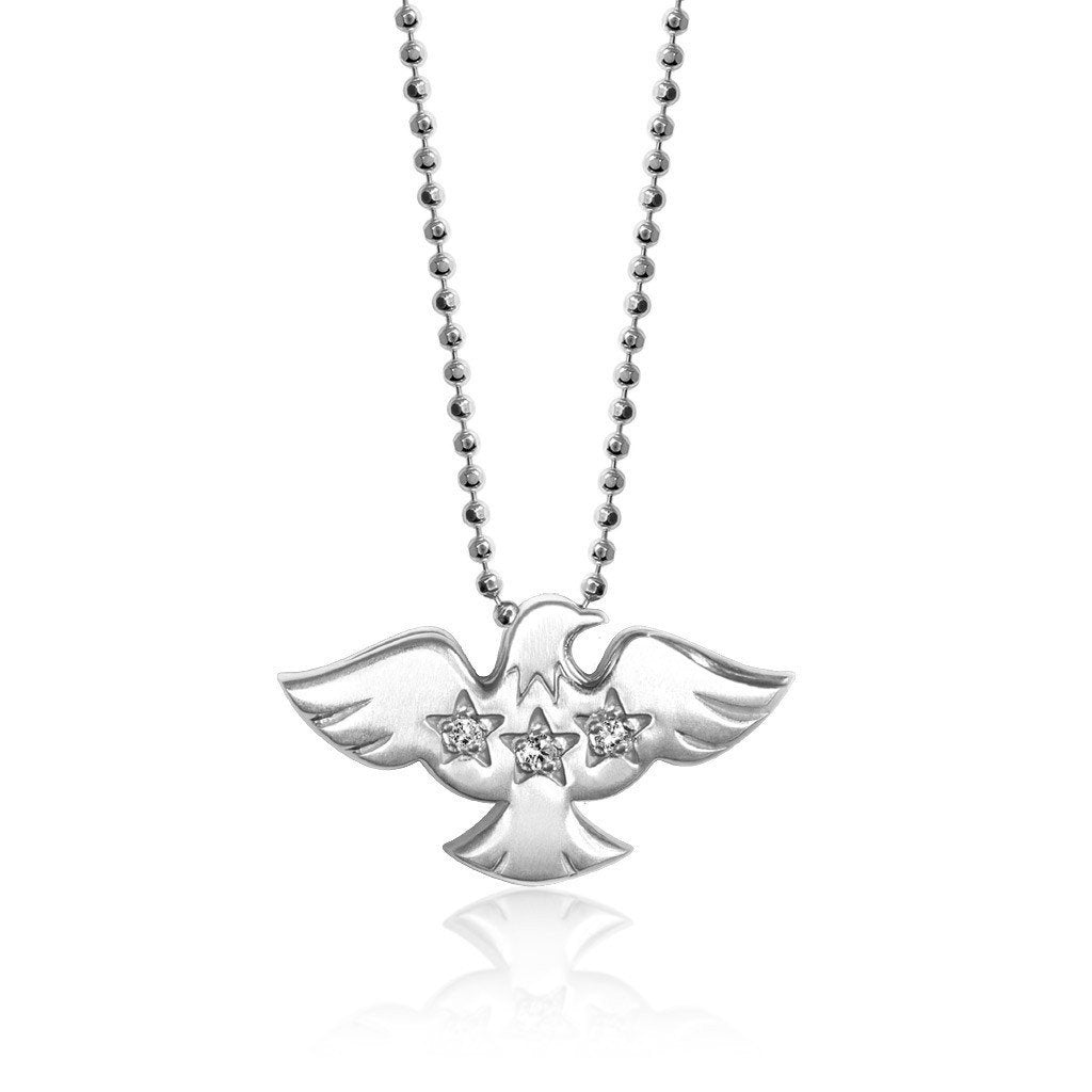 Alex Woo Activist Eagle Charm Necklace