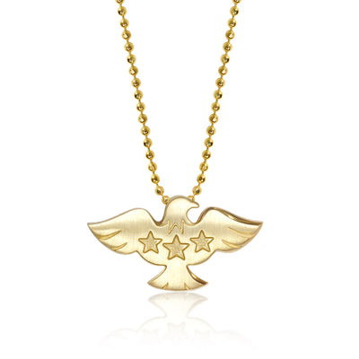 Alex Woo Activist Eagle Charm Necklace