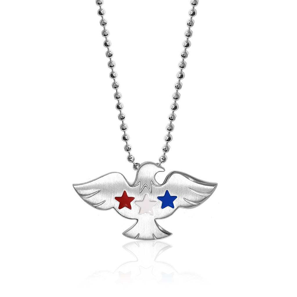 Alex Woo Activist Eagle Charm Necklace