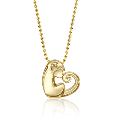 Alex Woo Activist Love Monkey Charm Necklace