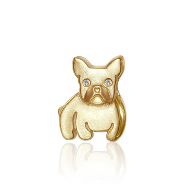 Alex Woo Pet Frenchie Charm Necklace