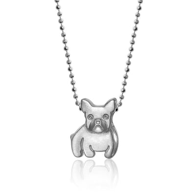 Alex Woo Pet Frenchie Charm Necklace