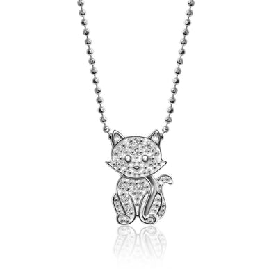 Alex Woo Pet Kitten Charm Necklace