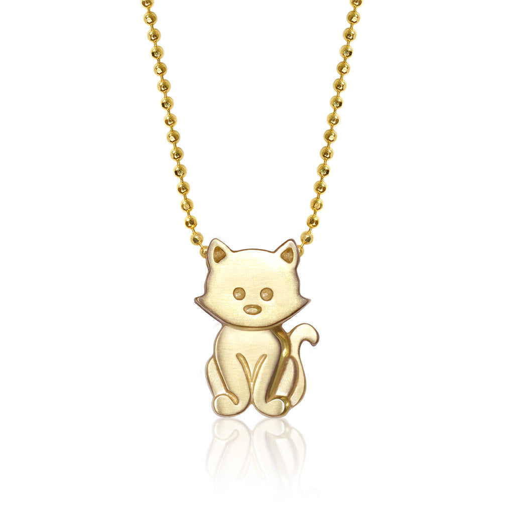 Alex Woo Pet Kitten Charm Necklace