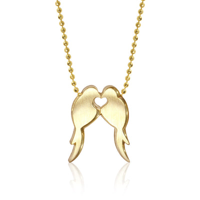 Alex Woo Pet Lovebirds Charm Necklace