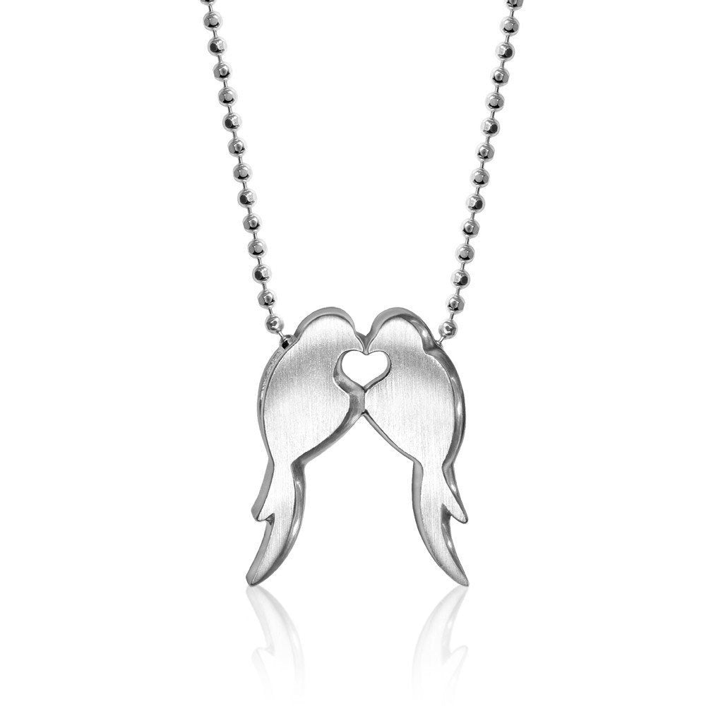 Alex Woo Pet Lovebirds Charm Necklace