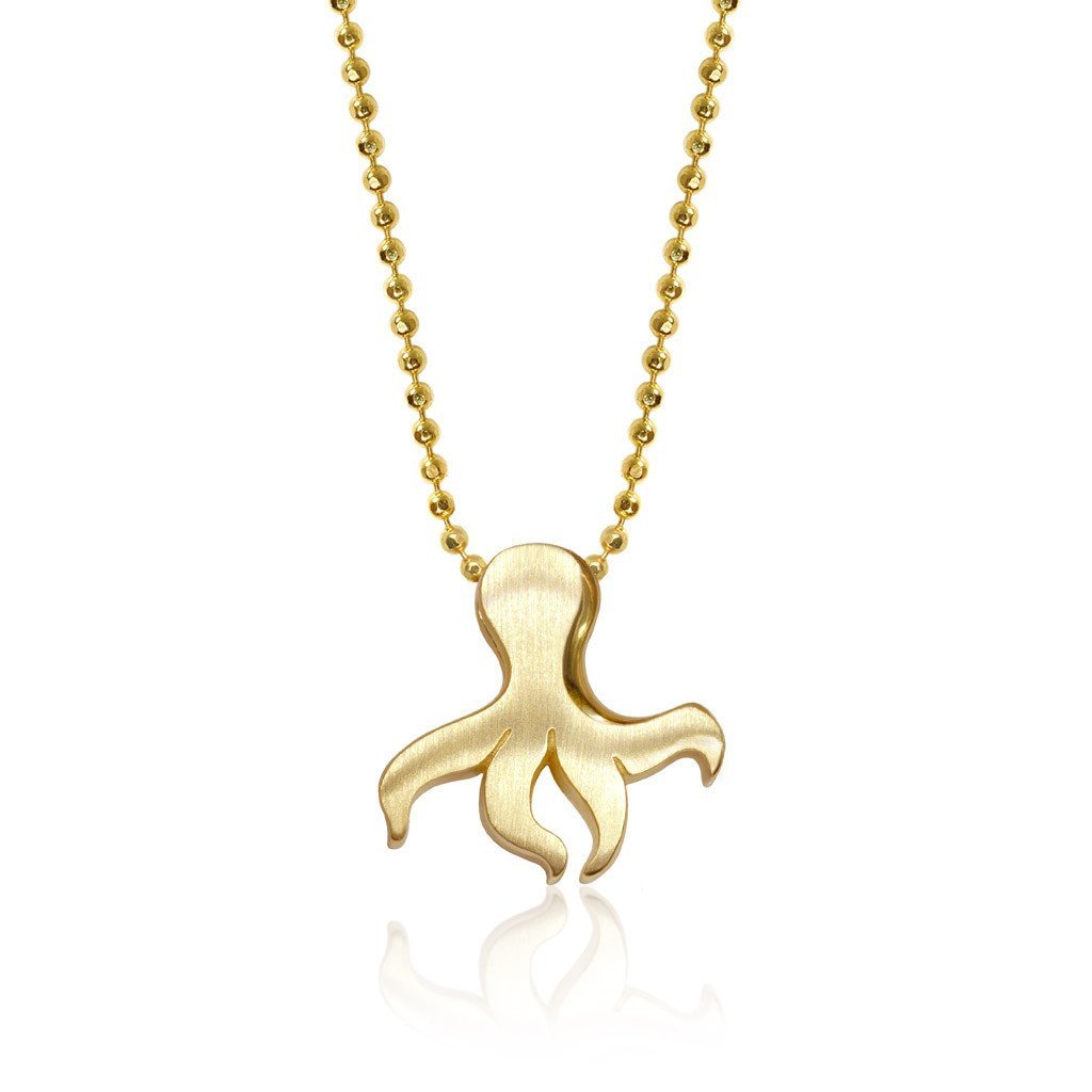 Alex Woo Animals Octopus Charm Necklace