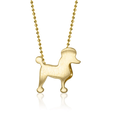 Alex Woo Pet Poodle Charm Necklace