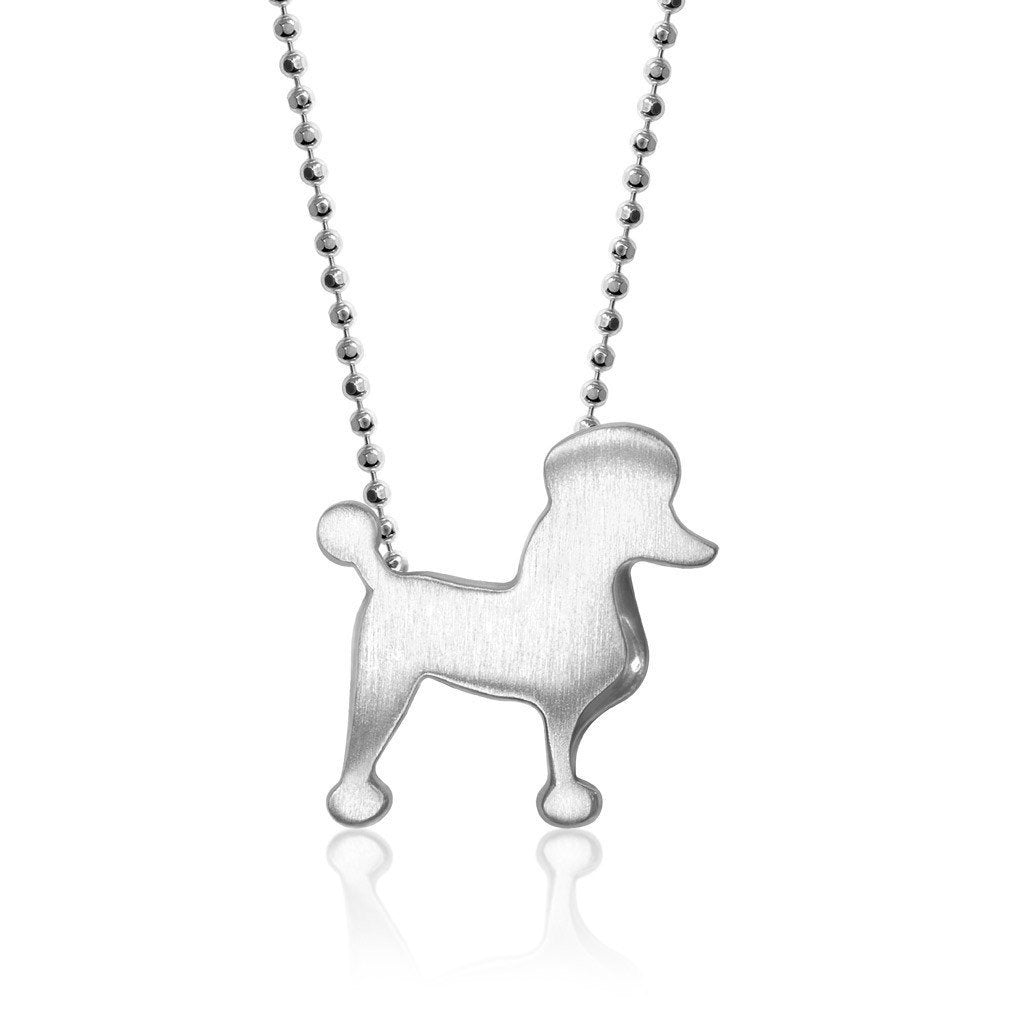 Alex Woo Pet Poodle Charm Necklace