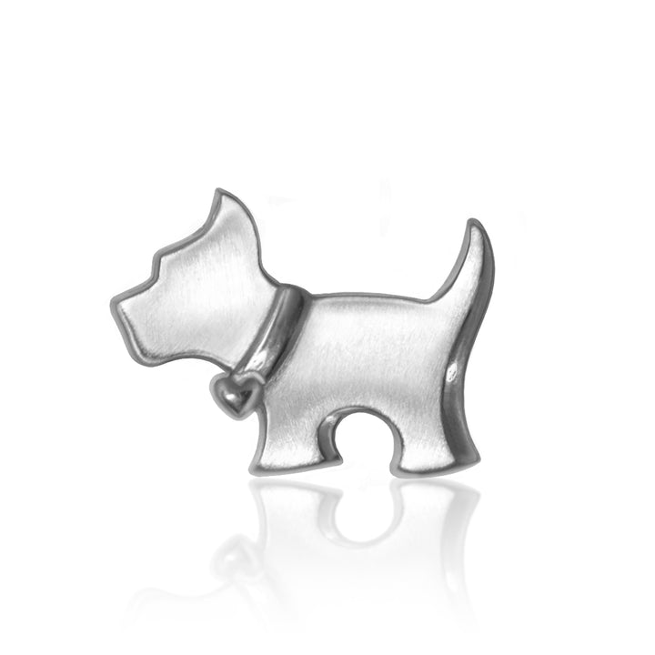 Alex Woo Pet Scottie Charm Necklace