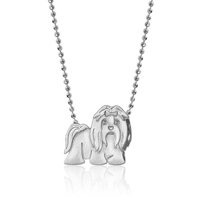 Alex Woo Pet Shih Tzu Charm Necklace