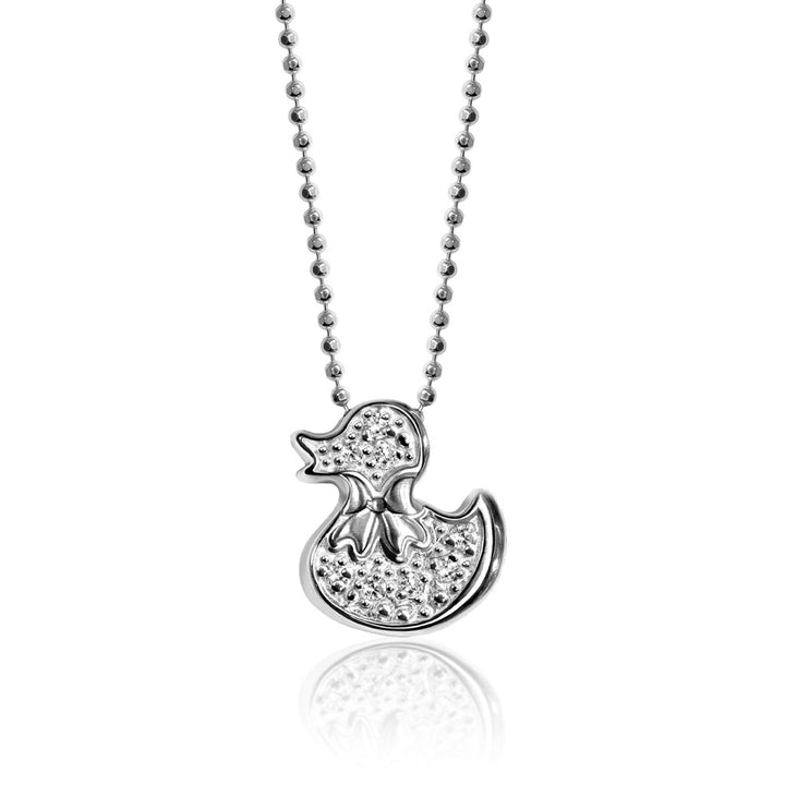 Alex Woo Baby Girl Ducky Charm Necklace