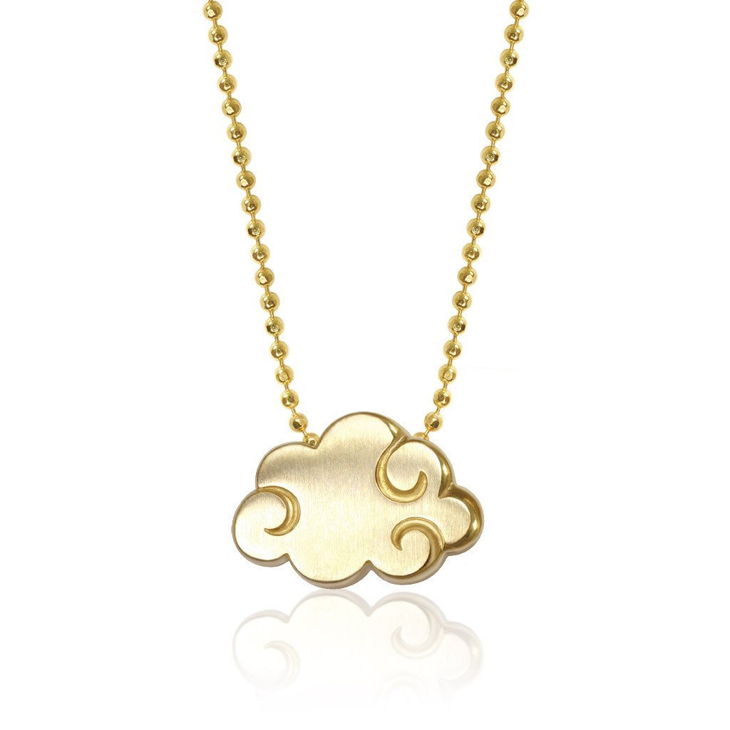 Alex Woo Cities Cloud Charm Necklace