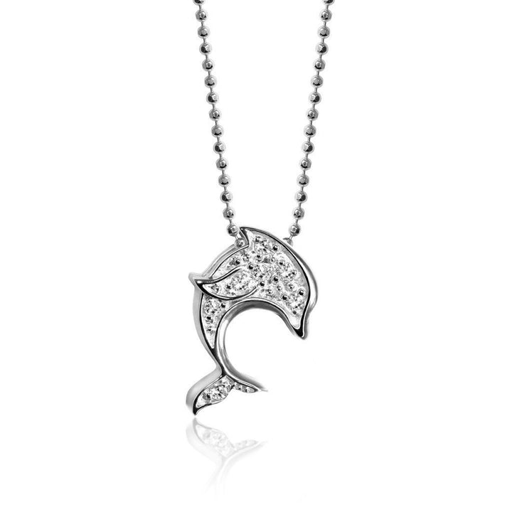 Alex Woo Cities Dolphin Charm Necklace