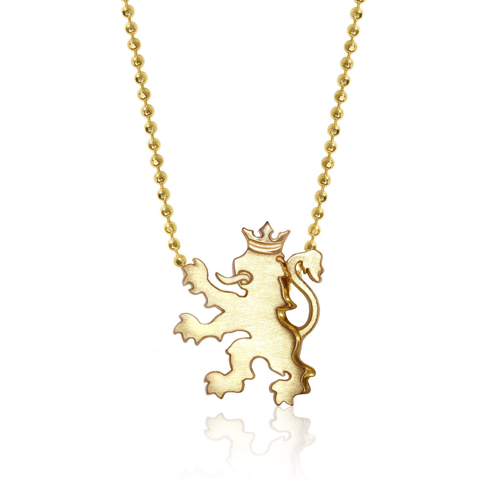 Alex Woo Cities Royal Lion Charm Necklace