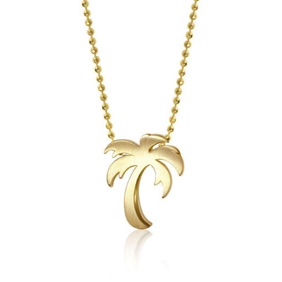 Alex Woo Cities Palm Tree Charm Necklace