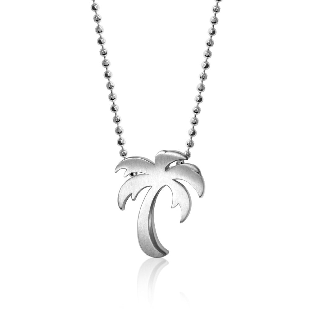 Alex Woo Cities Palm Tree Charm Necklace