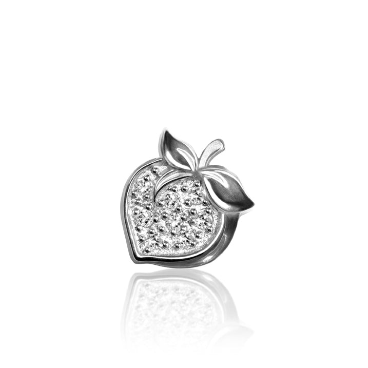 Alex Woo Cities Peach Charm Necklace