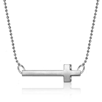 Alex Woo Elements Cross Charm Necklace