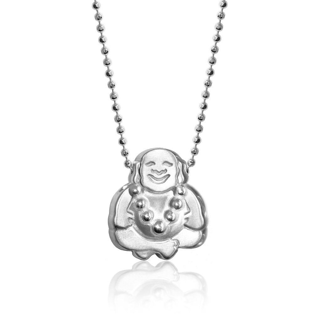 Alex Woo Faith Buddha Charm Necklace