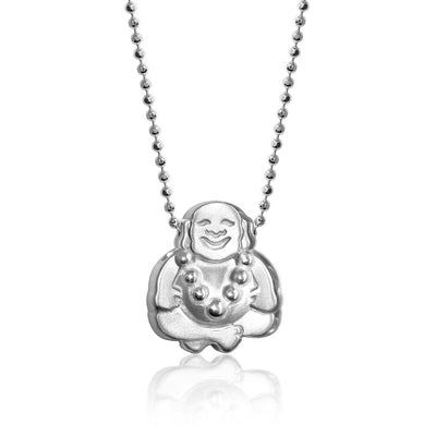 Alex Woo Faith Buddha Charm Necklace