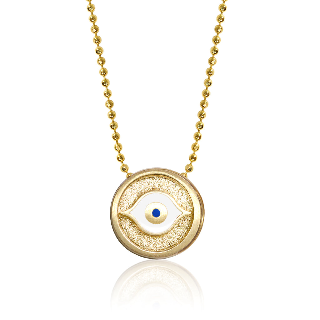 Alex Woo Faith Evil Eye Charm Necklace