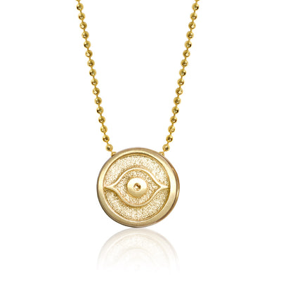 Alex Woo Faith Evil Eye Charm Necklace