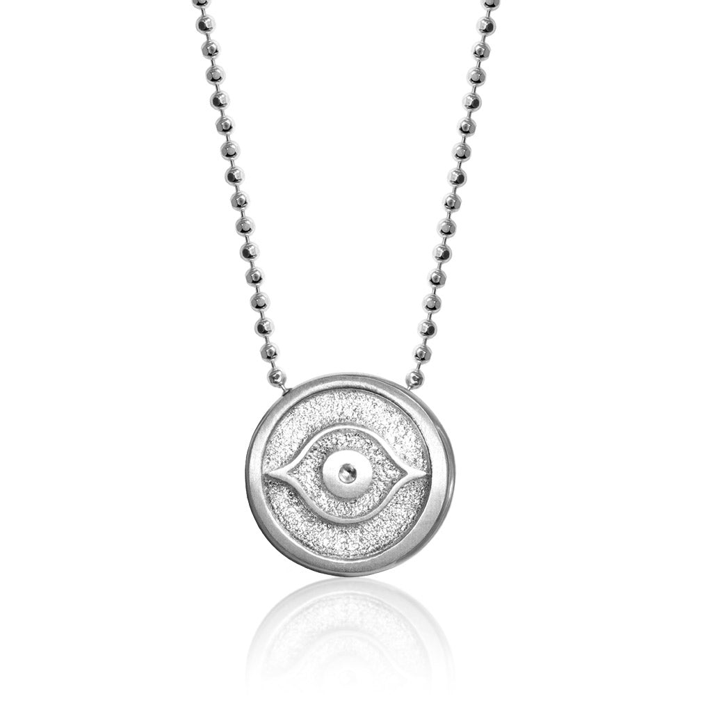 Alex Woo Faith Evil Eye Charm Necklace