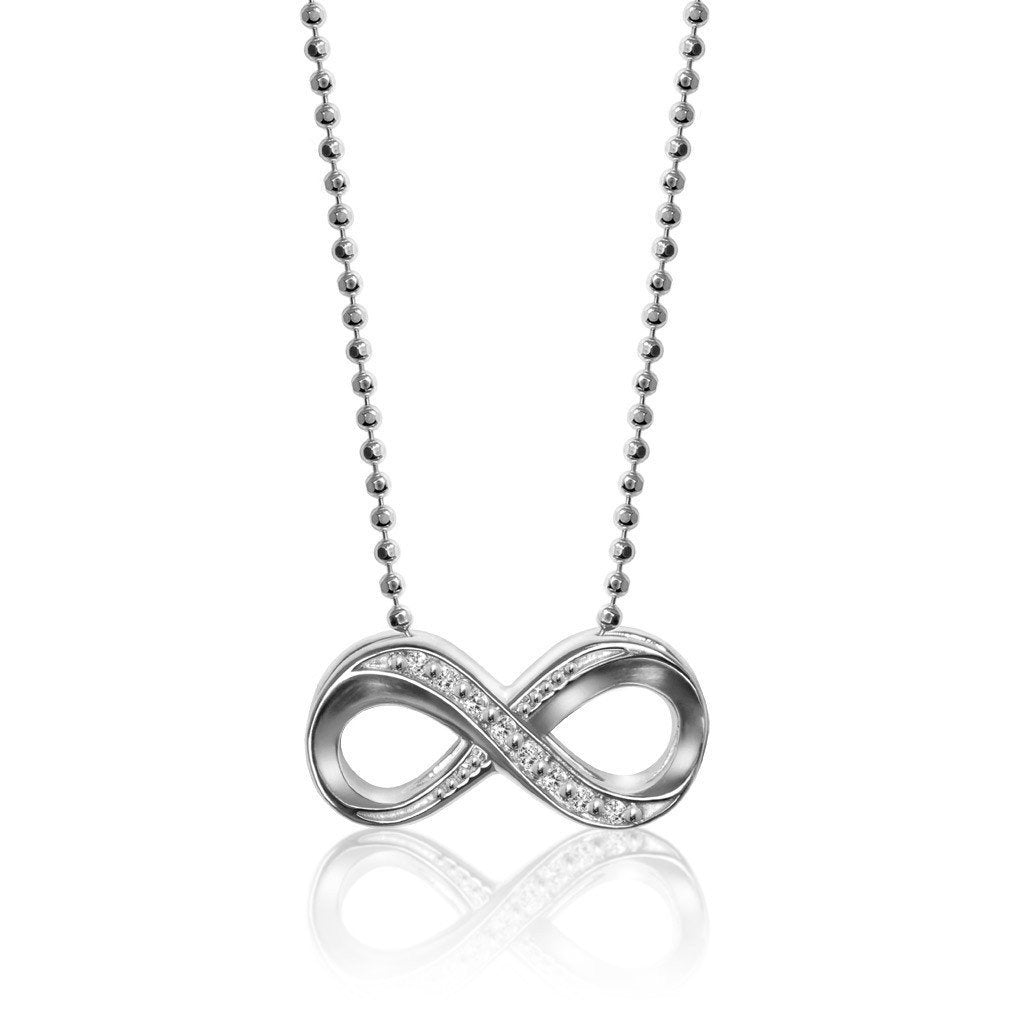 Alex Woo Faith Infinity Charm Necklace
