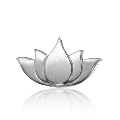 Alex Woo Faith Lotus Blossom Charm Necklace