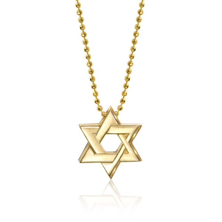 Alex Woo Faith Star of David Charm Necklace