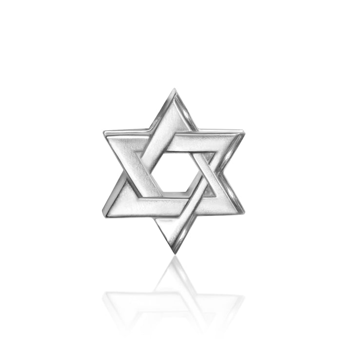 Alex Woo Faith Star of David Charm Necklace