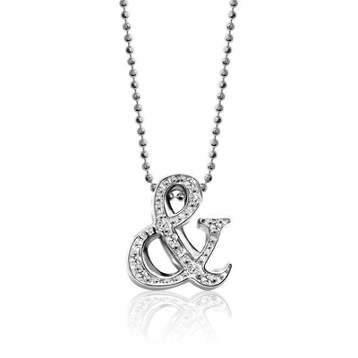 Alex Woo Letter & Initial Charm Necklace