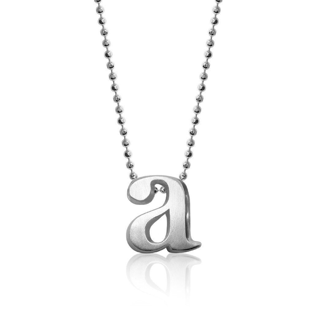 Alex Woo Letter A Initial Charm Necklace