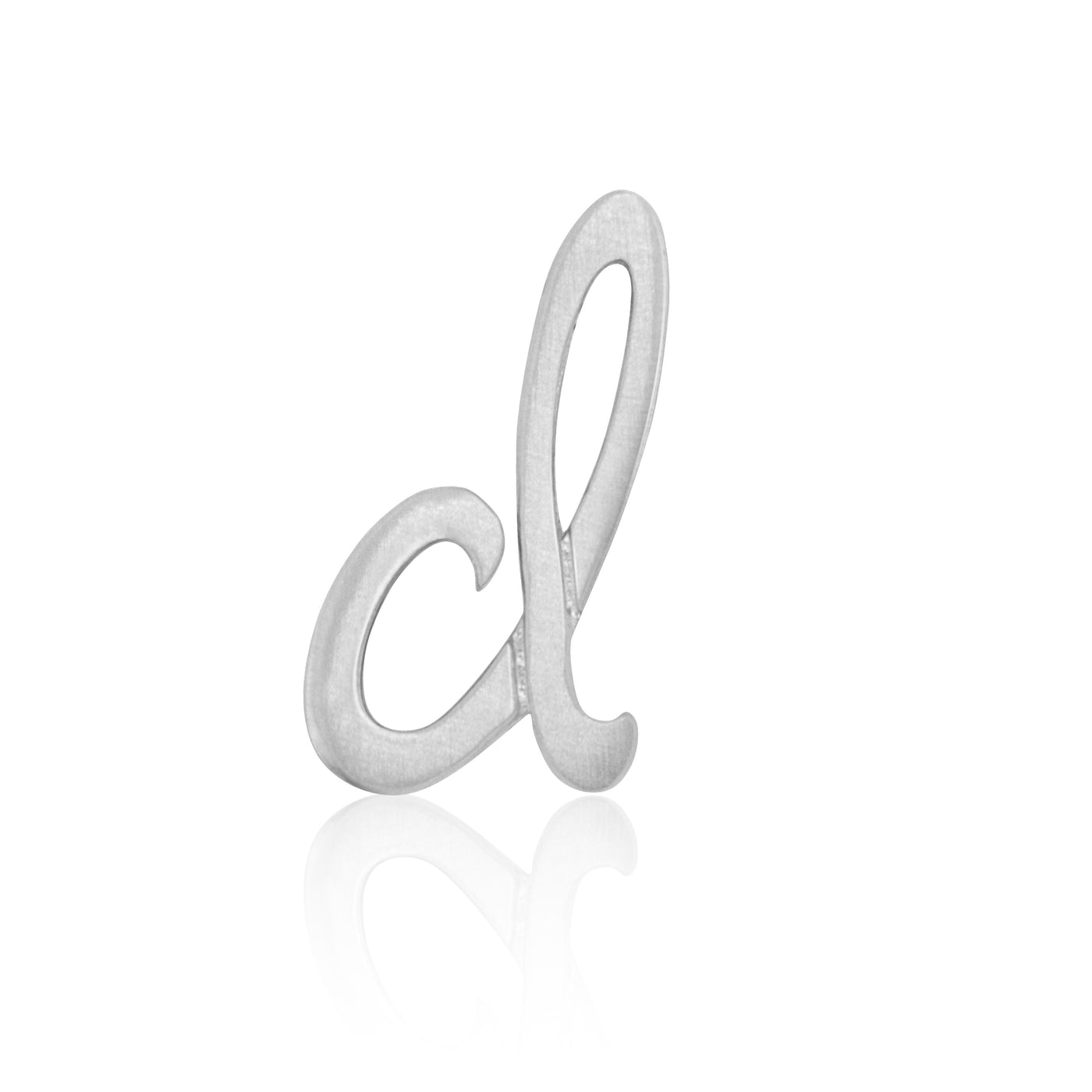 Alex Woo Autograph Letter d Scripted Initial Charm Necklace