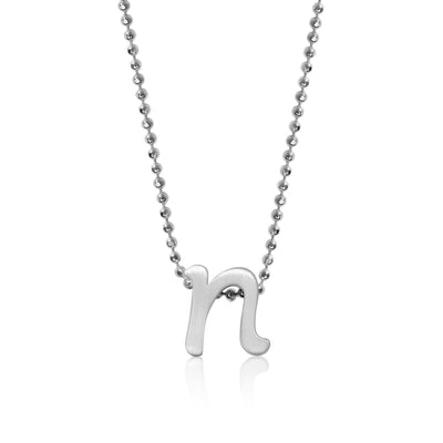 Alex Woo Autograph Letter n Scripted Initial Charm Necklace
